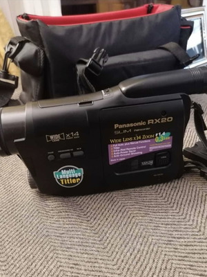 Panasonic RX-20 Slim Palmcorder VHS-C βιντεοκάμερα σαν καινούργιο