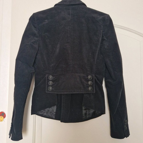 Drykorn for beautiful people jacket used, small, dark brown-black