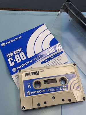 Hitachi C-60 Low Noise κασέτα μεταχειρισμένη σε καλή κατάσταση