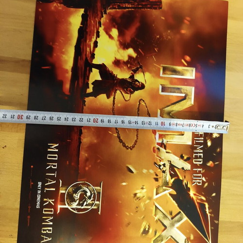 Mortal Kombat poster like new