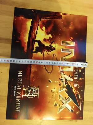 Mortal Kombat poster like new