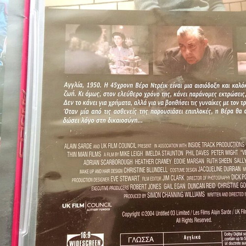 Charlie's Angels and Vera Drake DVDs used, foreign cinema