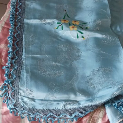 Vintage cover with oriental design like new, 2×2.15 meters