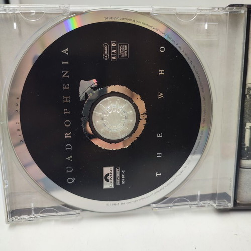 The Who Quadrophenia Classic Remastered CD like new, rock