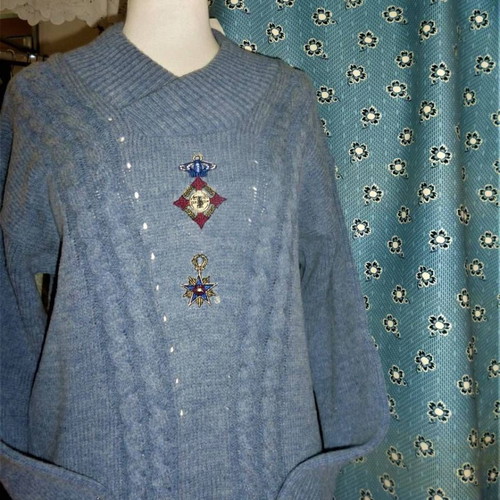 Tricoteen 90s unisex knitted sweater new XL