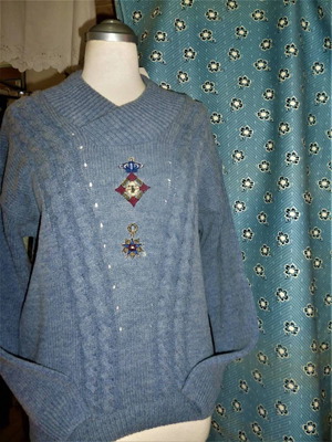 Tricoteen 90s unisex knitted sweater new XL