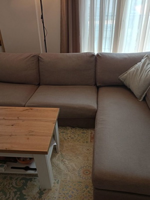 Corner sofa like new 3.00x1.95 m, stain-resistant fabric