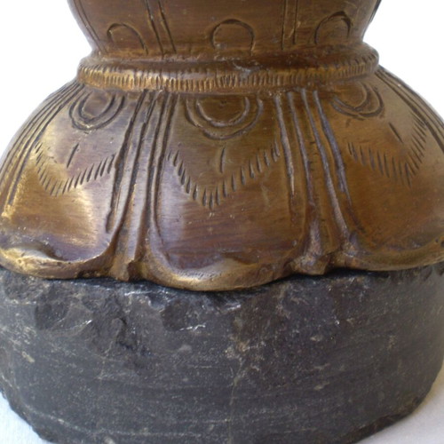 Αντίκα μπρούτζινο άγαλμα Shiva Nataraja μεταχειρισμένο, ινδική θεότητα χορεύτρια