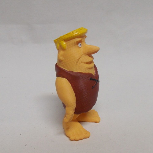Flinstones figure like new, painted with acrylics