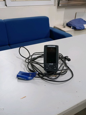 Lowrance Hook fishfinder used