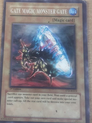 Gate Magic Monster Gate Yu-Gi-Oh! cards, pack of 2