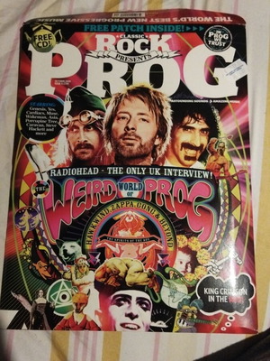 Classic Rock Presents Prog #1 magazine like new with CD