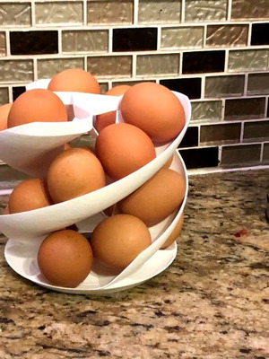 Original egg holder new with space-saving design