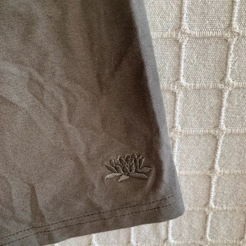Bermuda shorts L/XL, grey green, below knee