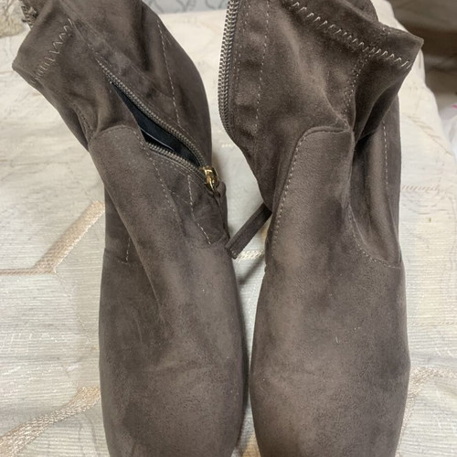 Voi & Noi women's ankle boots, brown suede, size 39