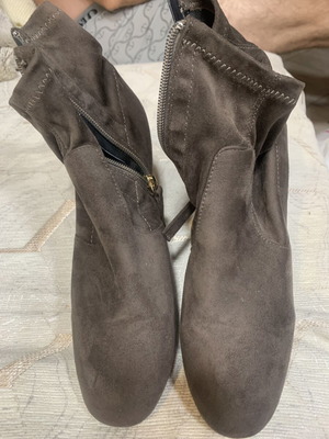 Voi & Noi women's ankle boots, brown suede, size 39