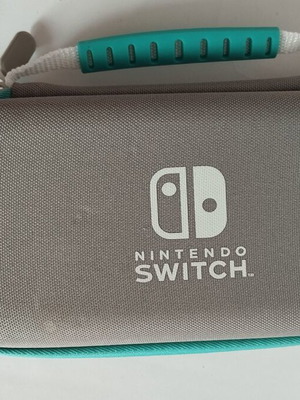 Nintendo Switch case like new with colored protective front cover