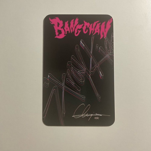 Stray Kids Bang Chan lomocard new kpop