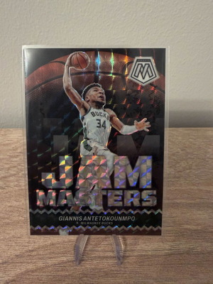 Panini NBA Mosaic Jam Masters Prizm Giannis Antetokounmpo 2023-2024 card new