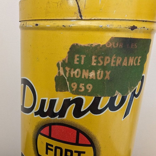 Collectible Dunlop Fort 1959 tennis ball tin used
