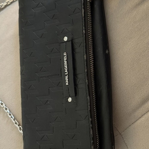 Karl Lagerfeld crossbody bag, black