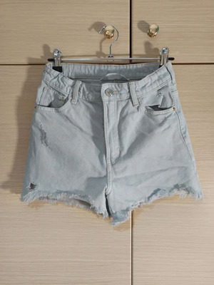 Denim shorts size 152 cm for 12 years old, like new, blue