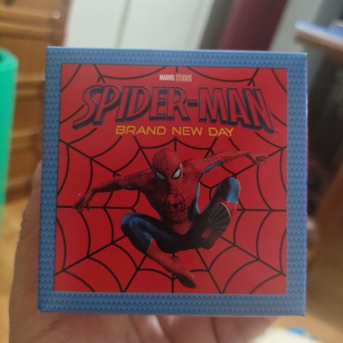 Spiderman Happy Meal keychain new, red and blue