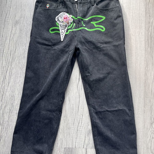 Billionaire Boys Club Men's Jeans new, black and green, size L