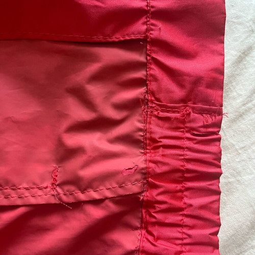 Vintage jacket red size S used with boosted shoulders