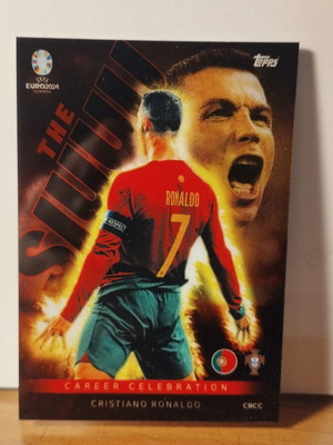 Topps euro-24 Ronaldo "The Siuuu" new