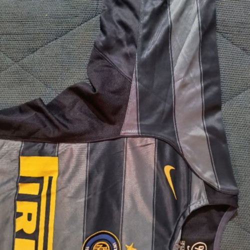 Inter football jersey used, official replica