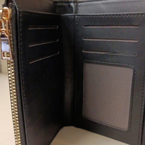 Women's wallet black new