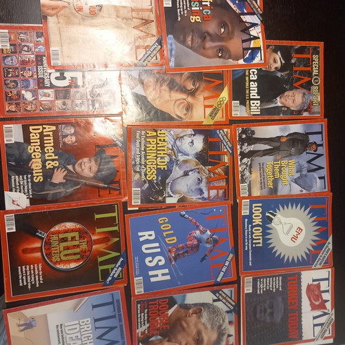 Time magazines used, American edition 1998, pack of 14