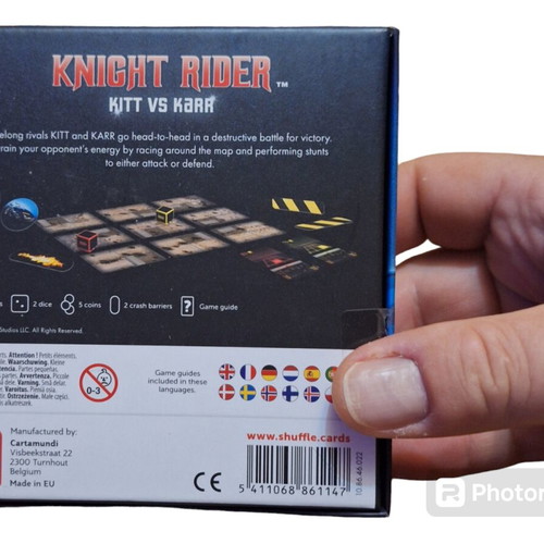Knight Rider board game new, collectible card game