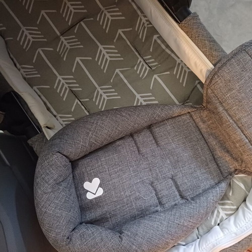3-in-1 baby stroller with cushions