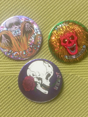 Collectible retro milk caps game from the 1990s