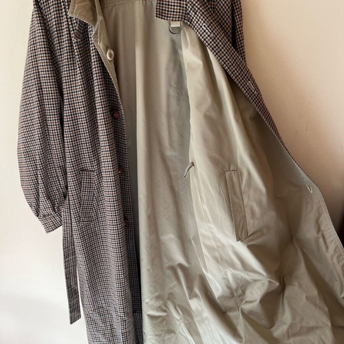 Reversible coat new, colorful, size L