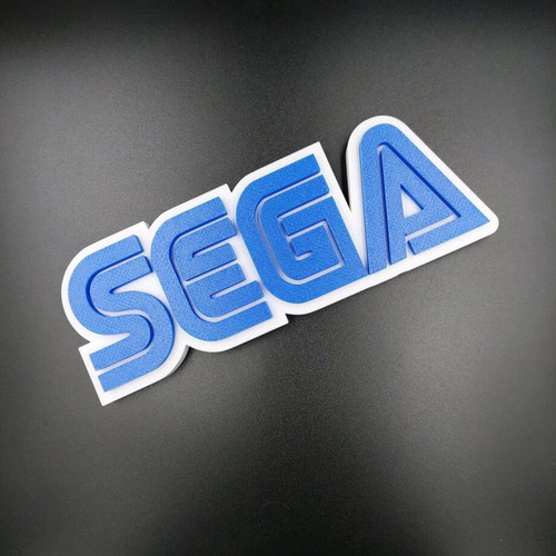 Sega Logo new, 20cm retro gaming decor