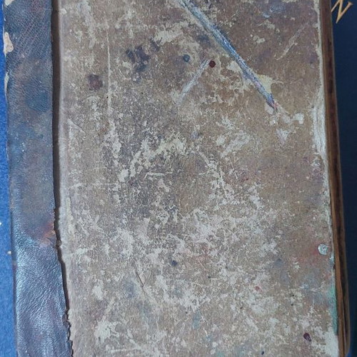 Saliveros Anthology of Greek Poems very old book with wear