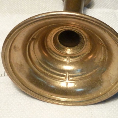 Brass old German candlestick like new