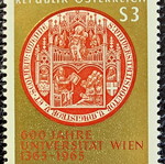 Austria 1965 stamp set mint condition