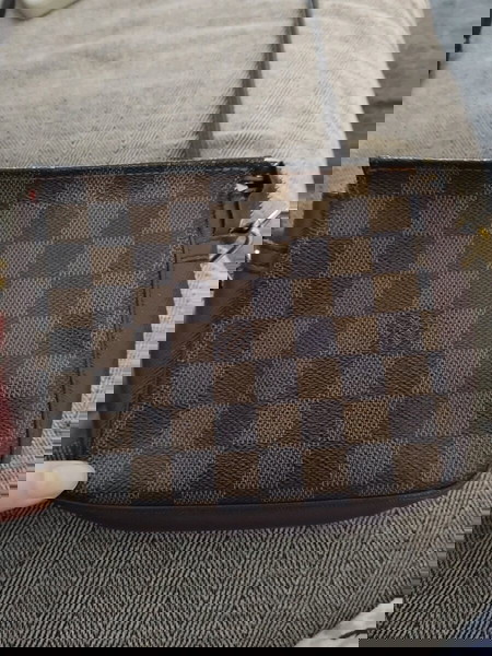 louis vuitton damier τσαντακι χιαστι