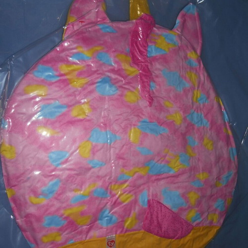 Ty Squishy Beanies Unicorn Colorful 35cm new