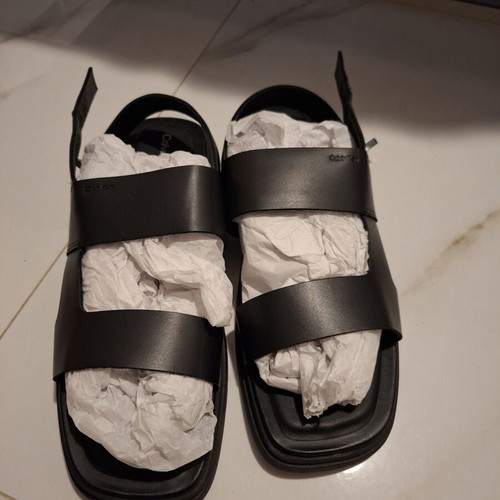 Calvin Klein men's black sandals size 46 new