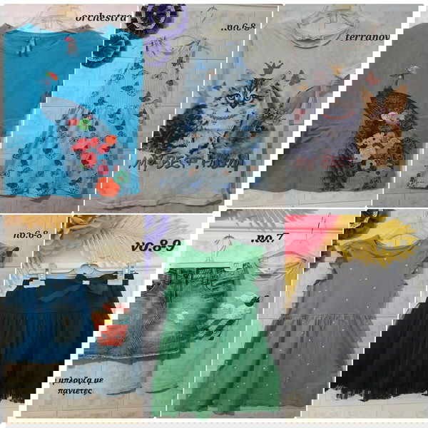 Πακέτο επώνυμα ρούχα για κορίτσι