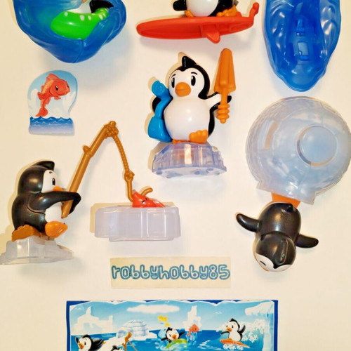 Kinder Surprise Maxi Christmas Penguins 2023 full set new