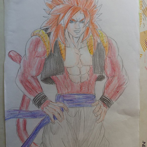 Anime manga drawings like new, set of 5