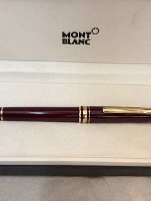 Montblanc Meisterstück Classique στυλό σε μπορντό, το μελάνι δεν λειτουργεί