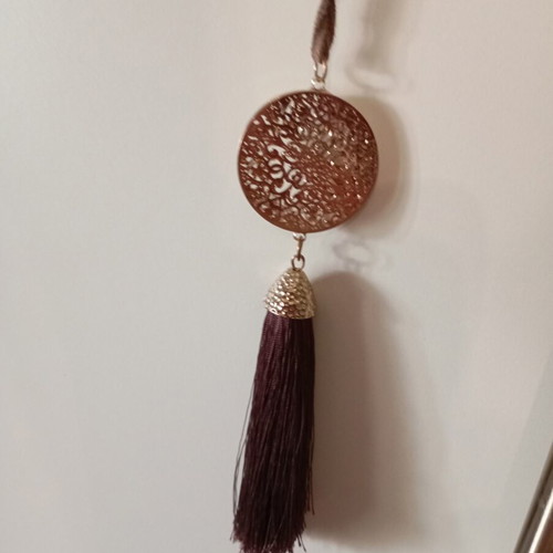 Handmade long necklaces new, black and brown