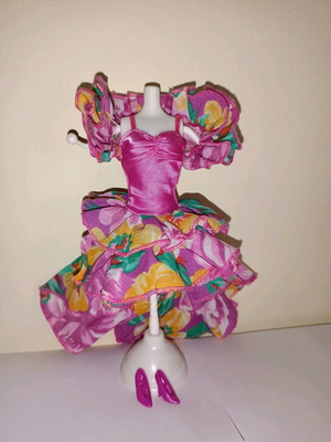 Vintage Barbie Private Collection Fashion used, Mattel 1989